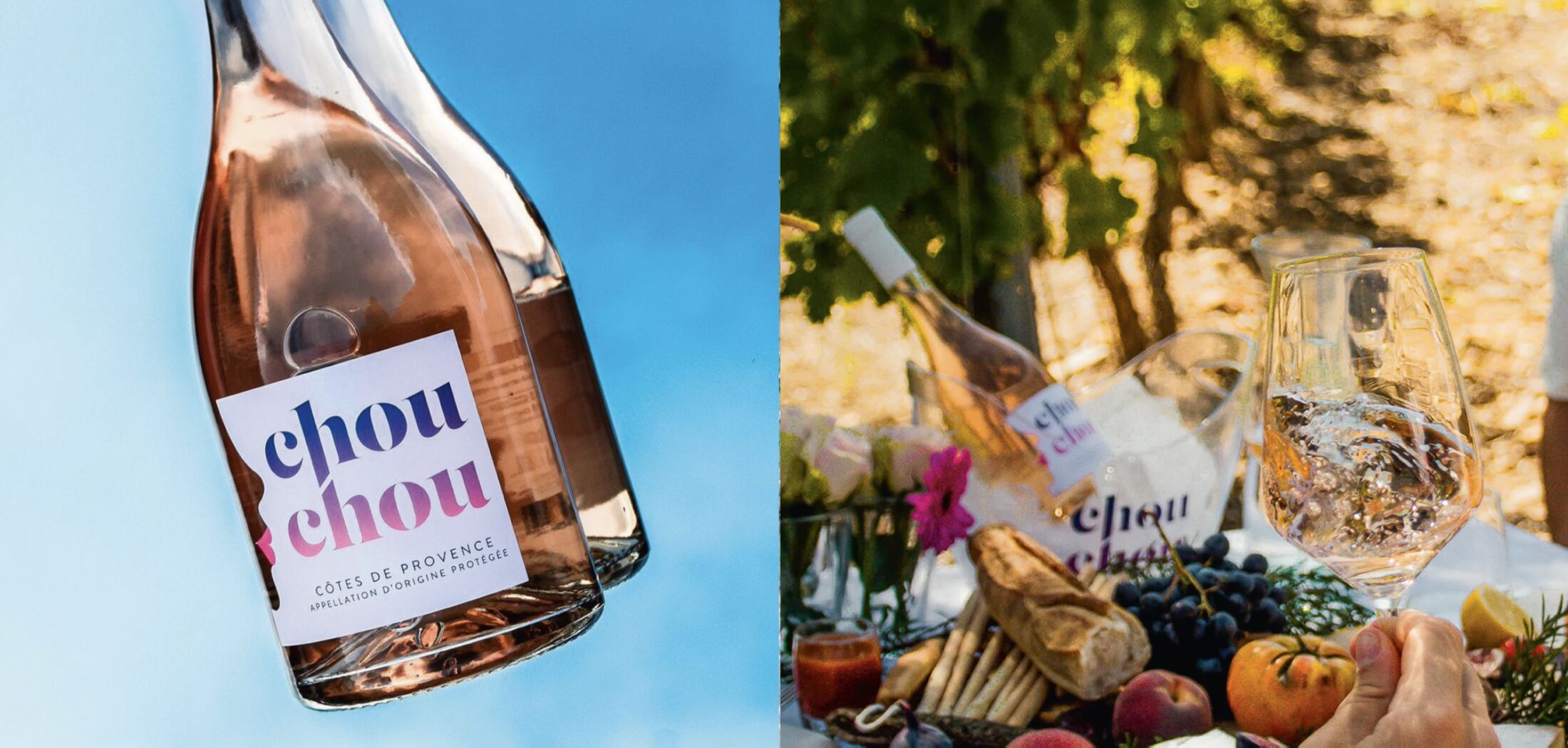 Chouchou rosé lifestyle